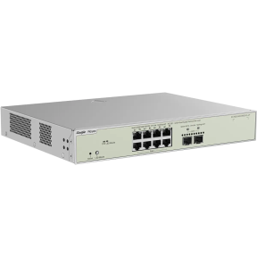 Ruijie Reyee RG-NBS5300-8MG2XS-UP - 10-портовий мультигігабітний керований комутатор рівня 3 з 8 портами PoE++, 2 портами SFP+ Uplink в Україні