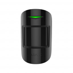 Датчик движения с микроволновым сенсором Ajax MotionProtect Plus Черный