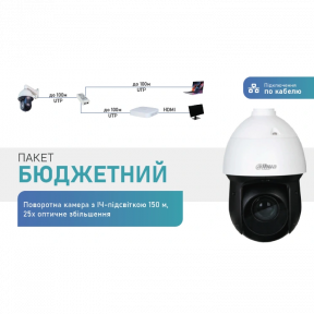 Комплект Dahua WarKIT (Wire) купити