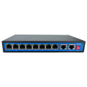 Ewind EW-S1910G-DP – Некерований PoE-комутатор (8xPoE, 2x1000M Uplink, 120 Вт)