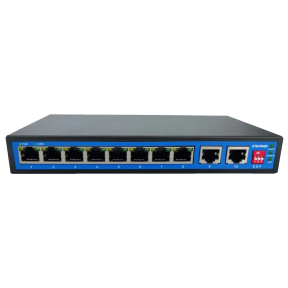 Ewind EW-S1910G-DP – Некерований PoE-комутатор (8xPoE, 2x1000M Uplink, 120 Вт) купити