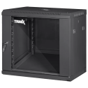 Trinix TRX-9U/600x450x503 Black – Шкаф коммутационный (9U, 600x450, 55кг)