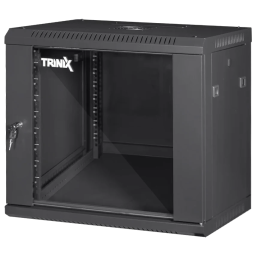 Trinix TRX-9U/600x450x503 Black – Шкаф коммутационный (9U, 600x450, 55кг)
