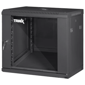 Trinix TRX-9U/600x450x503 Black – Шкаф коммутационный (9U, 600x450, 55кг) купить
