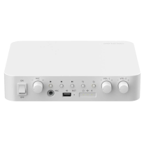 Hikvision DS-QAE1A80G1-VB (B) – Мережевий підсилювач (80 Вт, 2 зони, Bluetooth, TTS, USB)