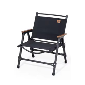 Крісло складане Naturehike CNK2350JJ015, алюміній, чорний купити