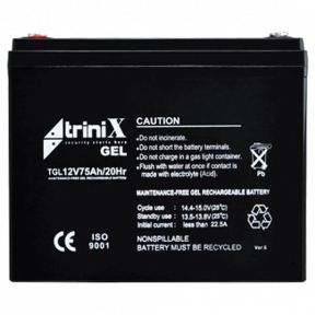 Акумулятор гелевий Trinix TGL12V75Ah/20Hr купити