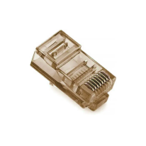 Коннектор Merlion RJ-45 8P8C UTP Cat-5 (100 шт/уп.) Q100 Brown