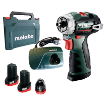 Аккумуляторная бесщеточная дрель-шуруповерт Metabo PowerMaxx BS BL Q (601749500)