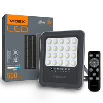 VIDEX 500Lm 5000K 3.2 V - LED прожектор автономный