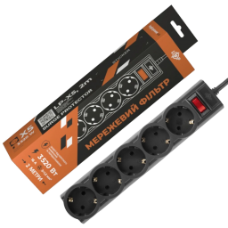 Logic Power LP-X5-2 Black Удлинитель сетевой (фильтр)
