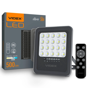 VIDEX 500Lm 5000K 3.2 V - LED прожектор автономный - фото №1 VIDEX 500Lm 5000K 3.2 V - LED прожектор автономный купить