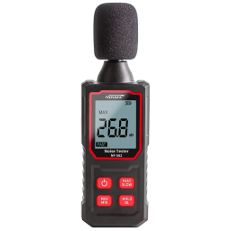 NOYAFA NF-562 – Портативный цифровой шумомер (30–130 дБ, 0.1 дБ, FSTN LCD)