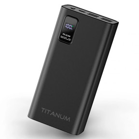 TITANUM 728S 30000mAh 22.5W Black - Повербанк фото