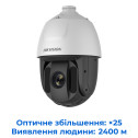 Hikvision DS-2DE5425IW-AE(T5) - 4 Мп мережева Speed Dome камера DarkFighter