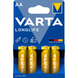 VARTA LONGLIFE AA BLI 4 ALKALINE - Батарейка