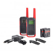 Комплект радиостанций Motorola TALKABOUT T62 RED TWIN PACK&CHGR WE