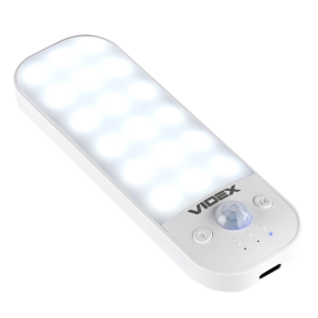 Светильник LED аккумуляторный с датчиком движения VIDEX VL-NL014W-S - фото №7 Светильник LED аккумуляторный с датчиком движения VIDEX VL-NL014W-S купить