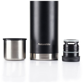 Термос Naturehike Q-9H NH19SJ010, 304 сталь, 1.0 л, черный в Украине