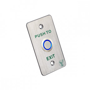 Кнопка виходу Yli Electronic PBK-814B(LED) з LED-підсвічуванням - фото №1 Кнопка виходу Yli Electronic PBK-814B(LED) з LED-підсвічуванням купити
