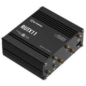 Teltonika RUTX11 – Промышленный маршрутизатор (4G LTE Cat 6, Dual SIM, Wi-Fi 5 AC Wave 2, 4xGbE, GPS) фото