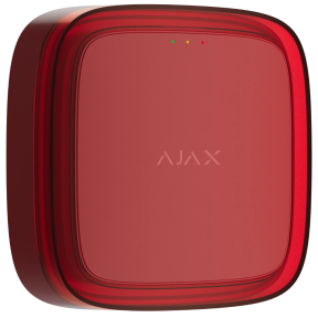 Ajax EN54 FireProtect (VAD) Red - Cповіщувач пожежний світловий зображення