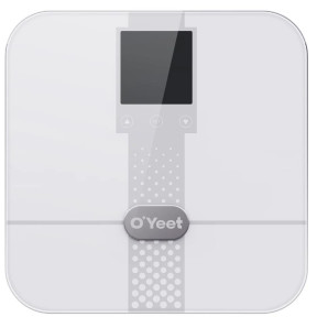 Смарт-ваги OYeet BS-OY02 Smart Scale Білі зображення