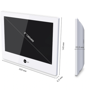 Комплект відеодомофону Neolight ALPHA Hybrid + SOLO FHD Graphite - фото №3 Комплект відеодомофону Neolight ALPHA Hybrid + SOLO FHD Graphite в Україні