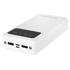 TITANUM OL22 White 20000mAh (TPB-OL22-W) - Повербанк - фото №2 TITANUM OL22 White 20000mAh (TPB-OL22-W) - Повербанк зображення