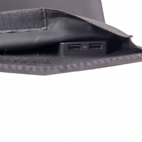 Портативна сонячна панель 2E, 22 Вт зарядний пристрій, 2*USB-A 5V/2.4A фото