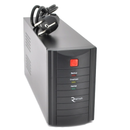 Ritar Proxima-L RTM1000 – Источник бесперебойного питания (600Вт, 3xSchuko, 2x12V 7Ah, AVR)