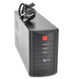 Ritar Proxima-L RTM1000 – Источник бесперебойного питания (600Вт, 3xSchuko, 2x12V 7Ah, AVR)