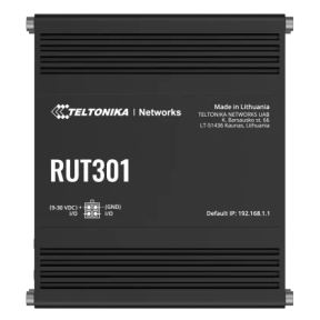 Teltonika RUT301 – Промышленный маршрутизатор (5x10/100Mbps, IP30, 9-30V DC) фото