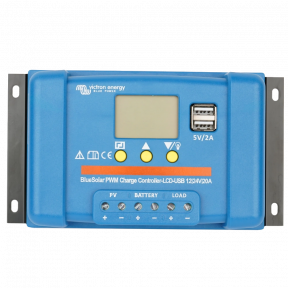 Контроллер заряда Victron Energy BlueSolar PWM-LCD&USB 12/24V-20A(20A, 12/24В) фото