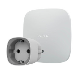 Комплект системи безпеки Ajax з дистанційним керуванням електроприладів