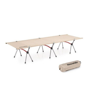 Ліжко складане Naturehike NH20JJ009, алюміній, бежевий купити