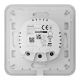 Кнопка Ajax CenterButton (Dimmer) oyster (1-клавишная для димерного выключателя)