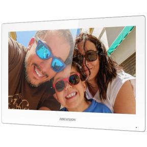 7-дюймовий внутрішній монітор Hikvision DS-KH6350-WTE1/White зображення