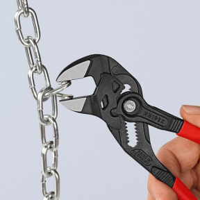 Клещи переставные-гаечный ключ KNIPEX 86 01 180 (15 позиций установки, до 40 мм / 1 1/2", длина 180 мм) в Украине