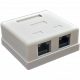 Kingda 2хRJ45 - UTP Розетка