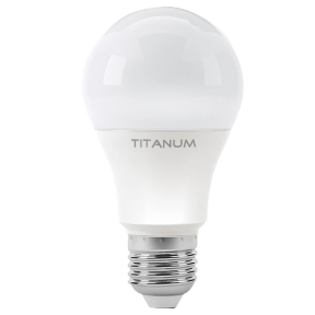 TITANUM А60 10W E27 4100K 220V - LED лампа зображення