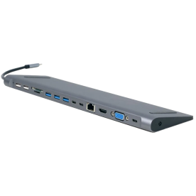 Док-станция Cablexpert A-CM-COMBO9-01 USB-C 9-в-1