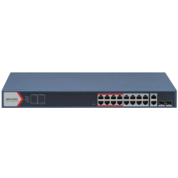 Hikvision DS-3E1326P-EI(B) - Коммутатор 24 порта управляемый POE