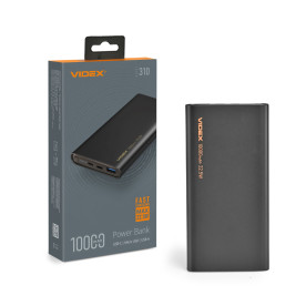 VIDEX VPB-310 22.5W Black - Повербанк 10000mAh