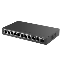 Ruijie RG-ES210GS-P PoE - Коммутатор 10 портов управляемый