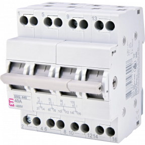ЕТІ SSQ 440 "1-0-2", 4p 40A - Перемикач навантаження купити