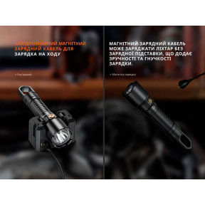 Ліхтар професійний Fenix WF25RM з магнітною зарядкою купити