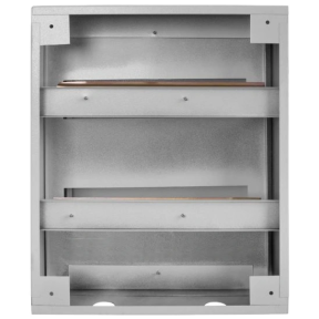 Шкаф металлический, под 24 мод., навесной, с замком E.NEXT e.mbox.stand.n.24.z фото