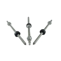 Гвинт/шуруп М10х200 комбін +DIN6923+EPDM А2