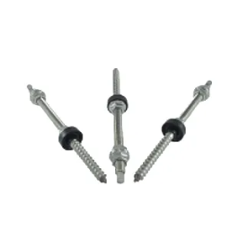 Гвинт/шуруп М10х200 комбін +DIN6923+EPDM А2